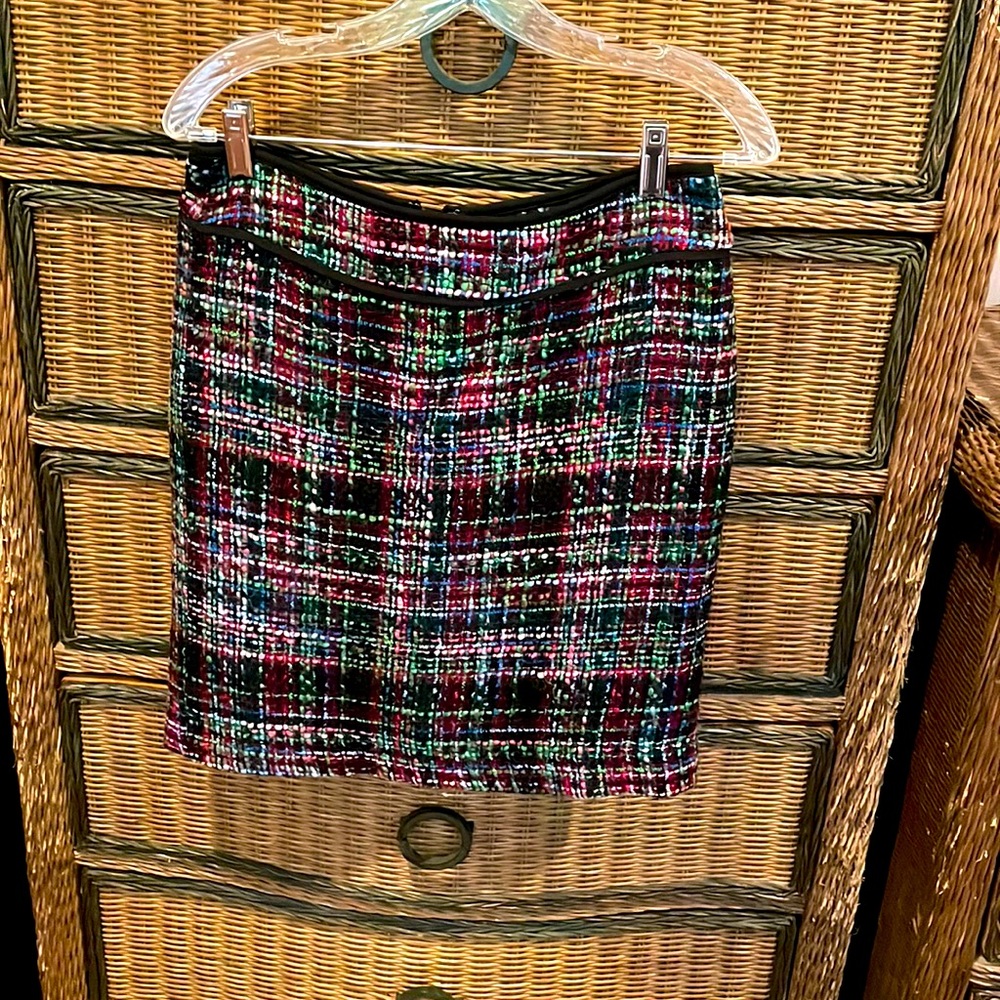 Multicolor Short Skirt by Talbot Petites